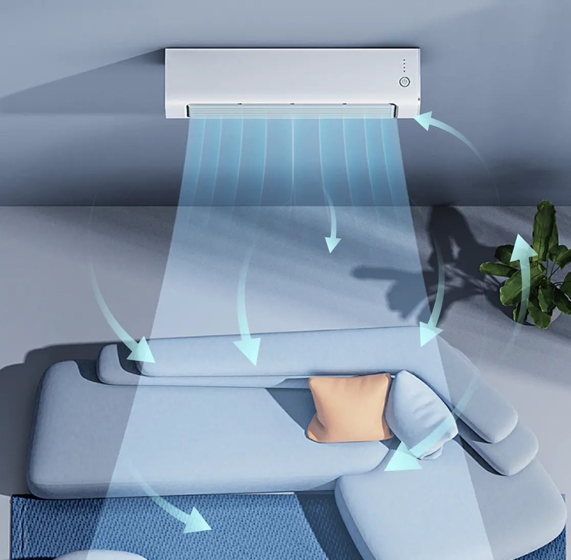 Qinux BreezaMax Portable AC Cooling Whole Room